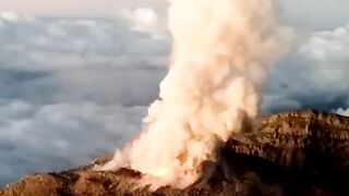 semi-active volcano