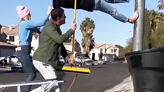 Walking-on-a-light-pole-parkour-streetst