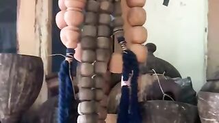 handicrafts made of wood