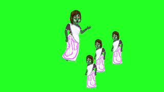 Pakistani farmer character green video /no copyright for free download