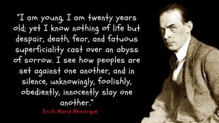 Erich Maria Remarque's Quotes Which are better Known in Youth to Not to Regret in Old Age