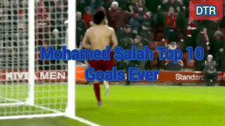 Mohamed Salah TOP 10 Best Goals Ever in his Career - HD.