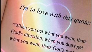 I'M IN LOVE WITH THIS QUOTE