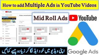 How to Add Multiple  in YouTube Video || Manage Mid-Roll  in yt studio