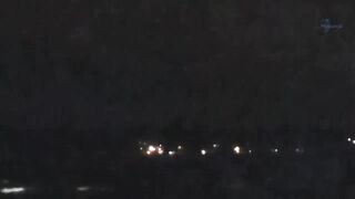 UFO or they are power transformers!  Strange and scary lights appeared in the sky of the USA
