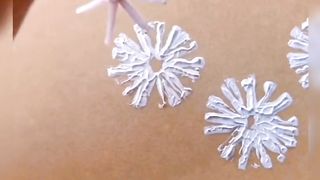 create this Beautiful flower design at your home in just 20 seconds