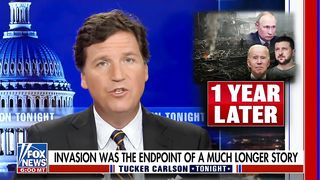 Tucker Carlson Explains How Escalating the Ukraine War Will Really End for America