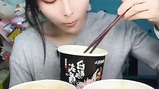 asmr chinese food eating show mukbang 17