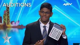 15 Year Old YAASHWIN SARAWANAN Is A HUMAN CALCULATOR! | Asia's Got Talent 2019 on AXN Asia