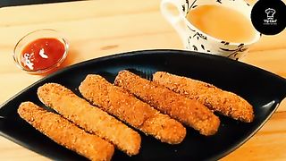 Crunchy Egg Fingers ! Easy tea time snacks with less ingredients