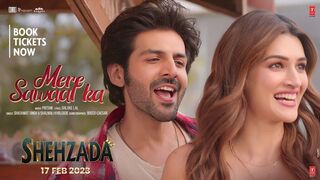 Mere sawaal ka (Song) Shahzada Movie - Kartik aryan - kriti sonan