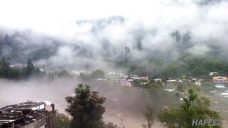 Rainy weather in Neelum