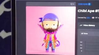 You can't just screenshot an NFT