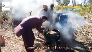 Natural Jaagery Making In Viilage - Gur Making - Bee Foods