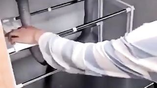 adjustable under sink organizer