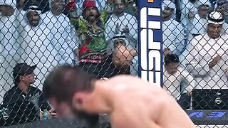 Islam Makhacehv became the lightweight champ! He defends his title February 11th against Alex Volkanovski at #UFC284!.mkv