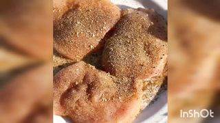 Chicken mushrooms chicken