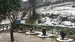 Snow fall in Ajk