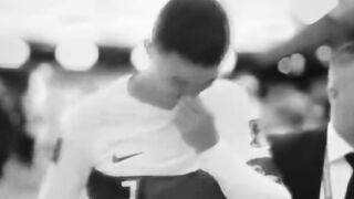 Cristiano Ronaldo crying