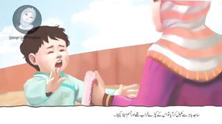 Khala Ka ghar(Aunty's Home) Nursery (4-5 Years) Stories for kids||Urdu or Hindi stories