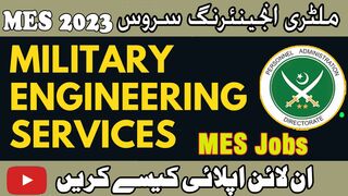 Military Engineering Services MES Jobs 2023 | Mes online Registration