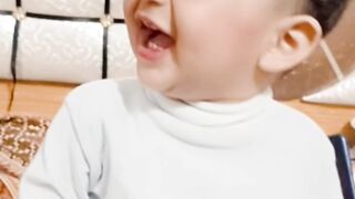 Cute baby laughing ????#cute #baby #funny #laughing