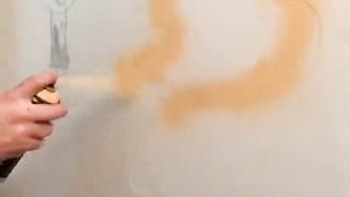 Dad Turns Kid's Scribble on Wall into Work of Art!