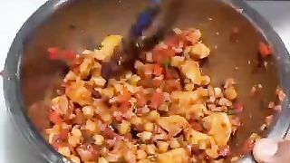 Ramzan Recipes/Chana chat/Aloo chana chat
