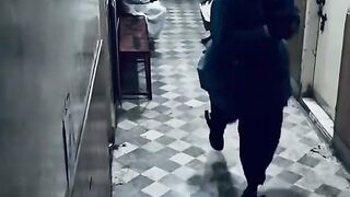 Real Ghost caught by cctv #fyp #foryoupage #shorthorrorstory #urbanlegend #truestory