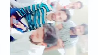 With friends