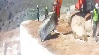 #Heavy Machinery Work On Mountains???? #9947Asim#