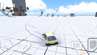 Gaming video car crash