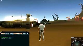 Entropia Universe, space travel - Virtual greetings to Elon Musk