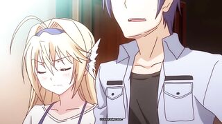 The cutie conquered the guy