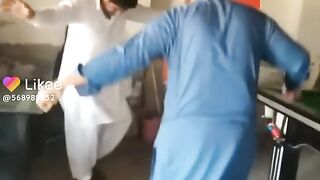 Friends dance