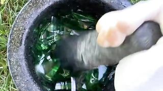 Crushing a Sprite bottle ????