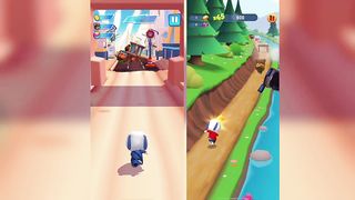 Talking Tom GoldRun HANK Vs Talking tom hero dash HaNK | Who Will Win |#6 |talking Tom | Talking Tom hero dash | tom | Hank | hero dash