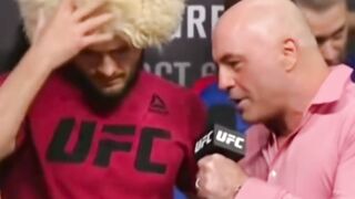 Khabib wasn't lying when he said...'I'm gonna smesh your boy