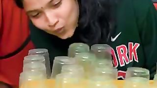 Glass Collecting Challenge  #shorts #short