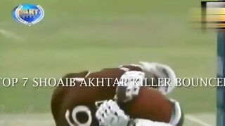 Shoaib akhtar bowling highlights