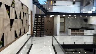 Ultra Modern Luxury House Design - Tv Lounge on Triple Storey