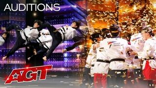 Golden Buzzer: World Taekwondo Demonstration Team Shocks the Judges - America's Got Talent