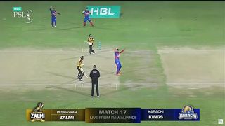 Peshawer Zalmi vs Karachi Kings First inings Highlights