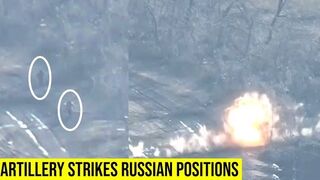 Ukrainian forces, and artillery strike Russian troops in the east