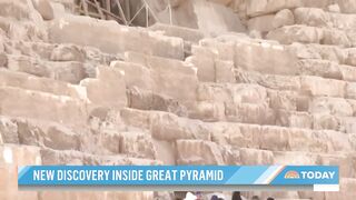 A recent discovery within the Great Pyramid of Giza has uncovered undisclosed secrets.