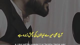 Aj b myry khyaloun ki khalish zindah hy