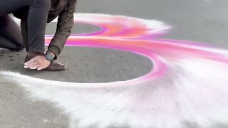 Simple design (rangoli) _rangolidesign _simple _art _viralshorts _viralvideos _malaysia _bubai