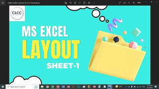 Excel Layout Sheets Part -1