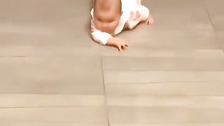 Very funny and cute baby