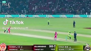 First hatrick in PSL 8